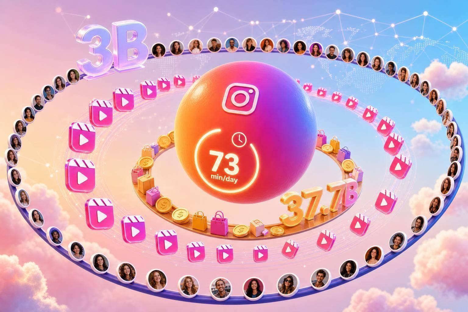 Instagram Statistics 2026: 150+ Facts, Users & Trends (Master Hub)