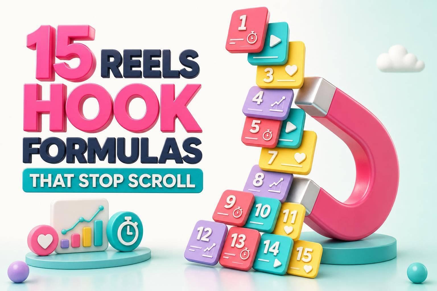 15 Reels Hook Formulas That Stop Scroll