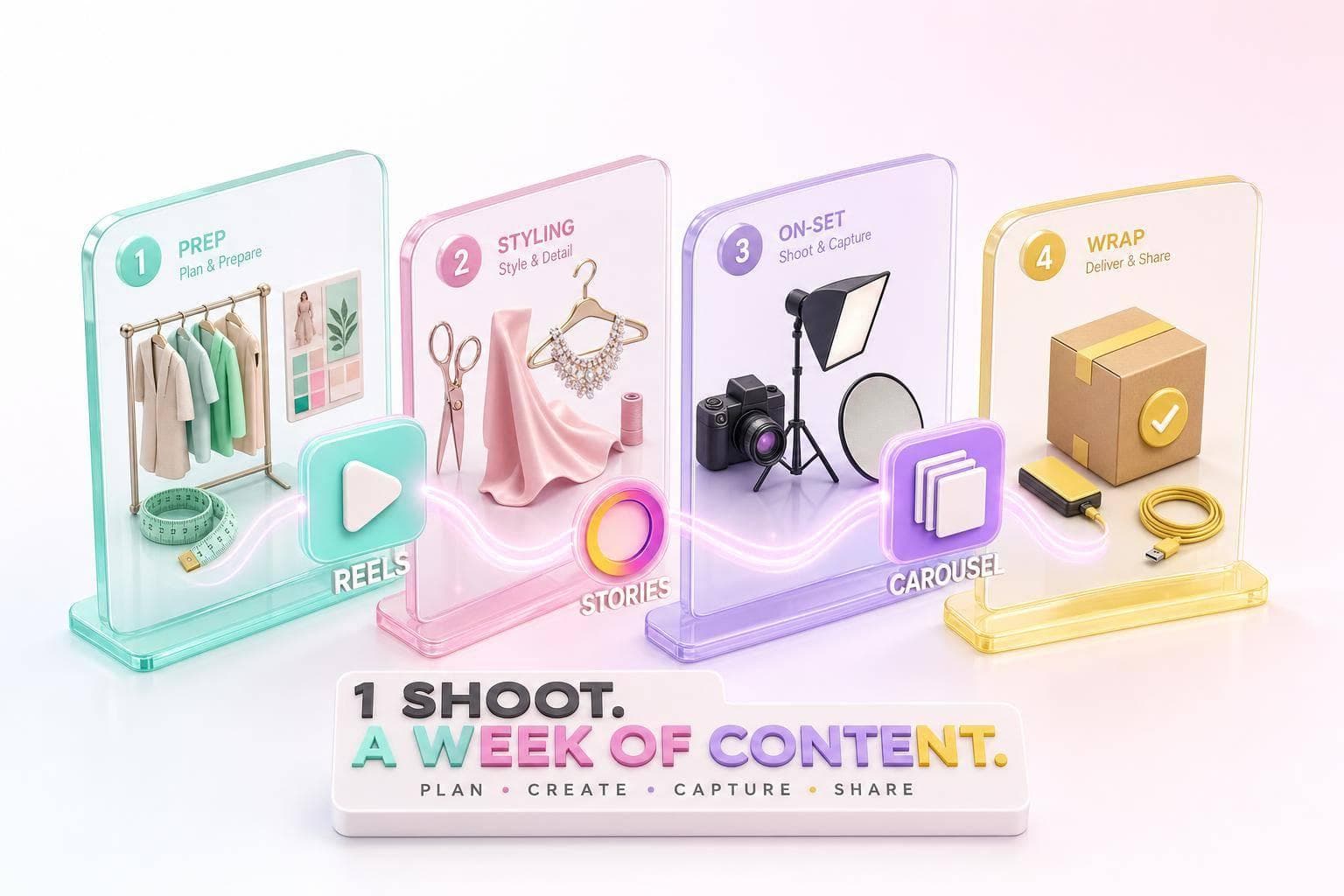 21 BTS Content Ideas For Fashion Shoots