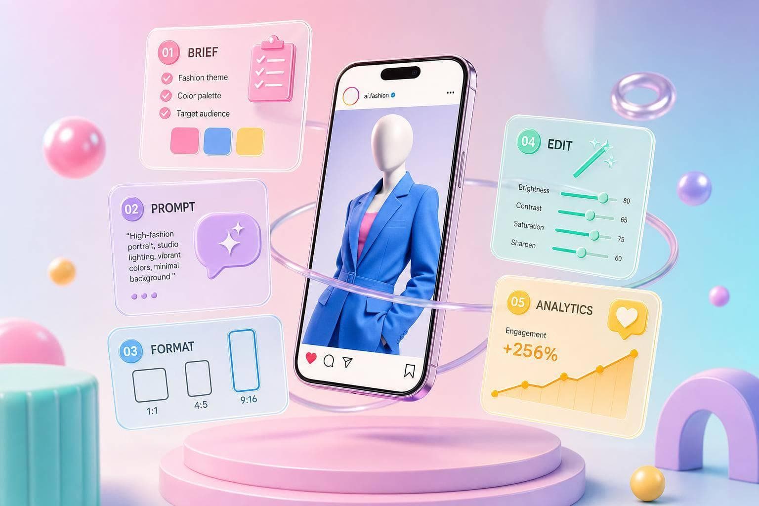 AI Fashion Photography for Instagram: Trend Guide