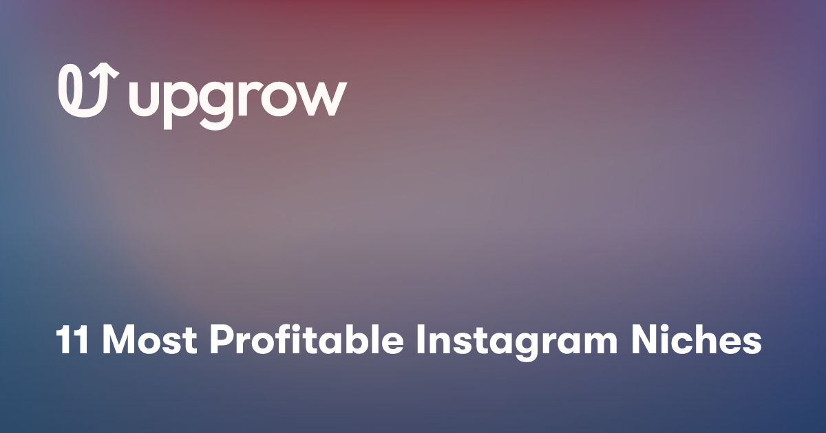 11 Most Profitable Instagram Niches