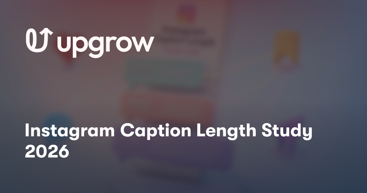 Instagram Caption Length Study 2026