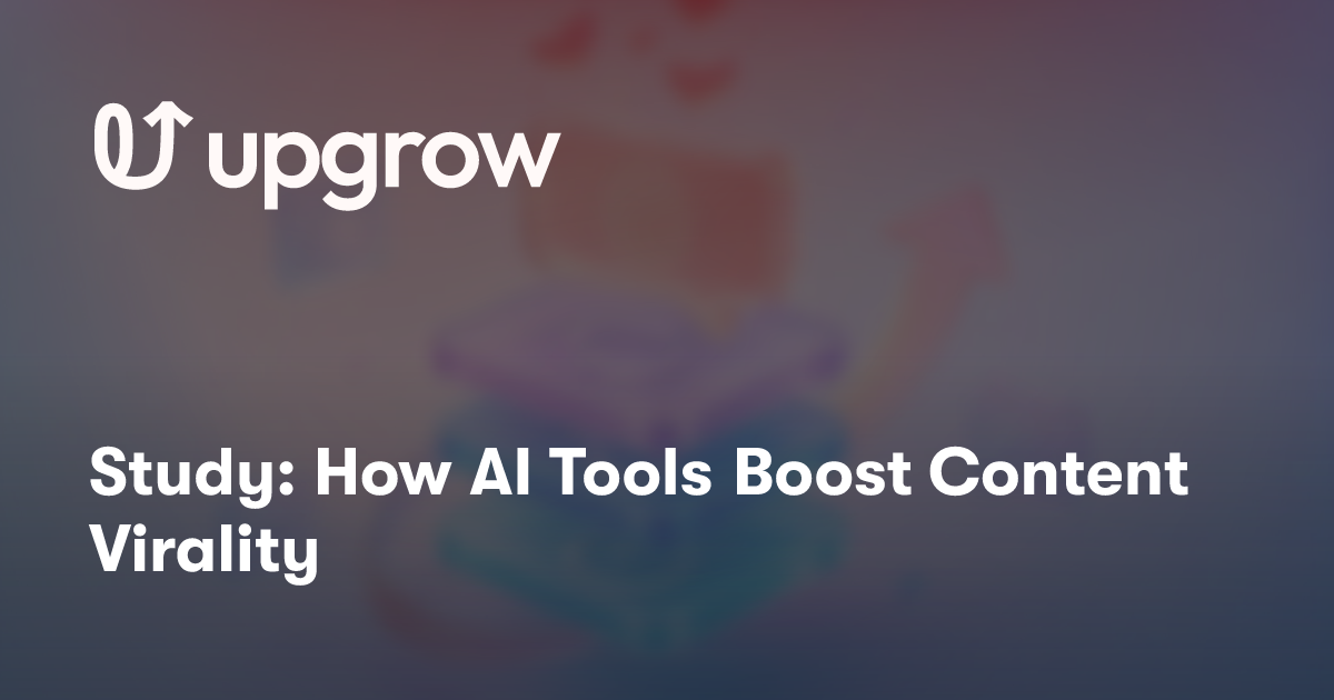 Study: How AI Tools Boost Content Virality